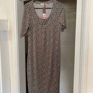 VERY comfortable dress. Never worn